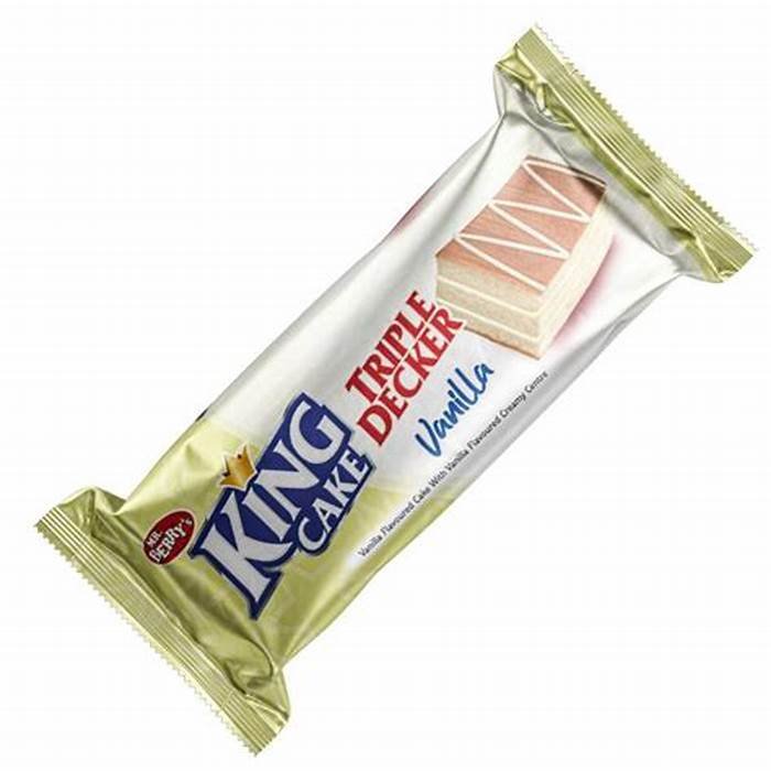 King Vanilla Triple Decker Cake 33G